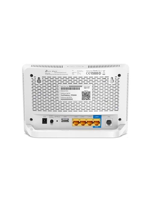 En ucuz TP-Link Aginet VX18 Wi-Fi 6 VDSL MODEM 4 PORT + 1 USB 1201 Mpbs +574 Mbps Çift-bant Wİ-Fİ özelliği. VDSL2/ADSL2+